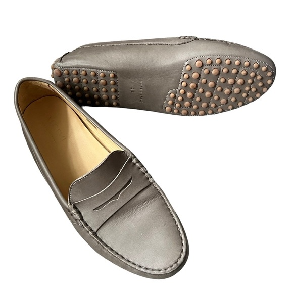 M. Gemi The Pastoso Uomo Leather Driving Moccasin Loafers Size 43 IT/10 US - Picture 5 of 12